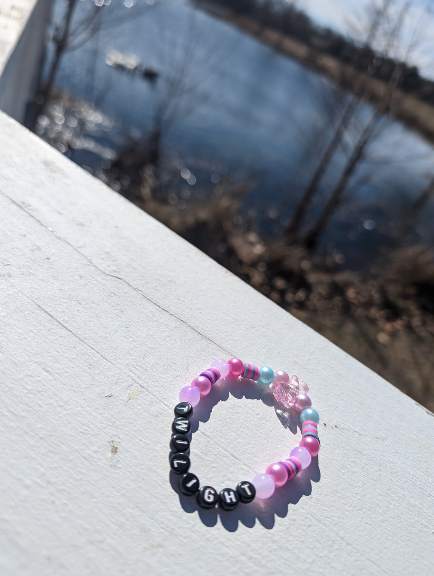 Twinkle T.W.I.L.I.G.H.T. Custom Letter Bracelet